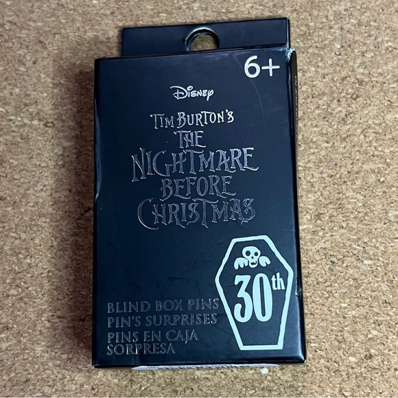 Disney JACK Nightmare Before Christmas Stained Glass Pin Loungefly New Open - Picture 4 of 6